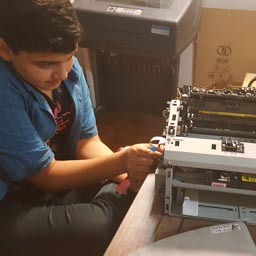 آموزش دستگاه پرینتر